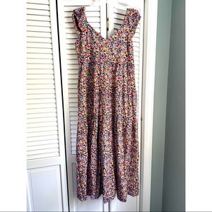 NWT Tiered all-day fit and flare maxi dress